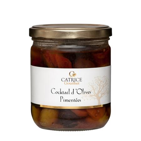 Olives cocktail pimentées 230g - Catrice Gourmet